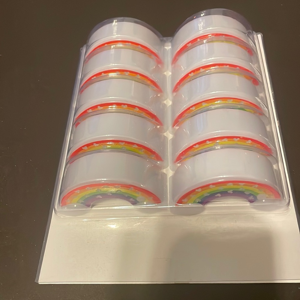 Rainbow mickey cubes